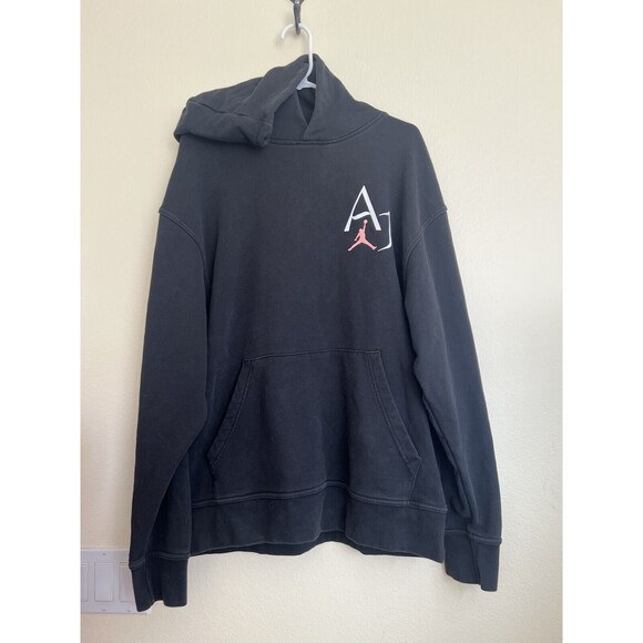 Nike Air JORDAN Sport DNA Pullover Hoodie Sz XL DM1410-010 black 23 sweatshirt - Picture 1 of 13